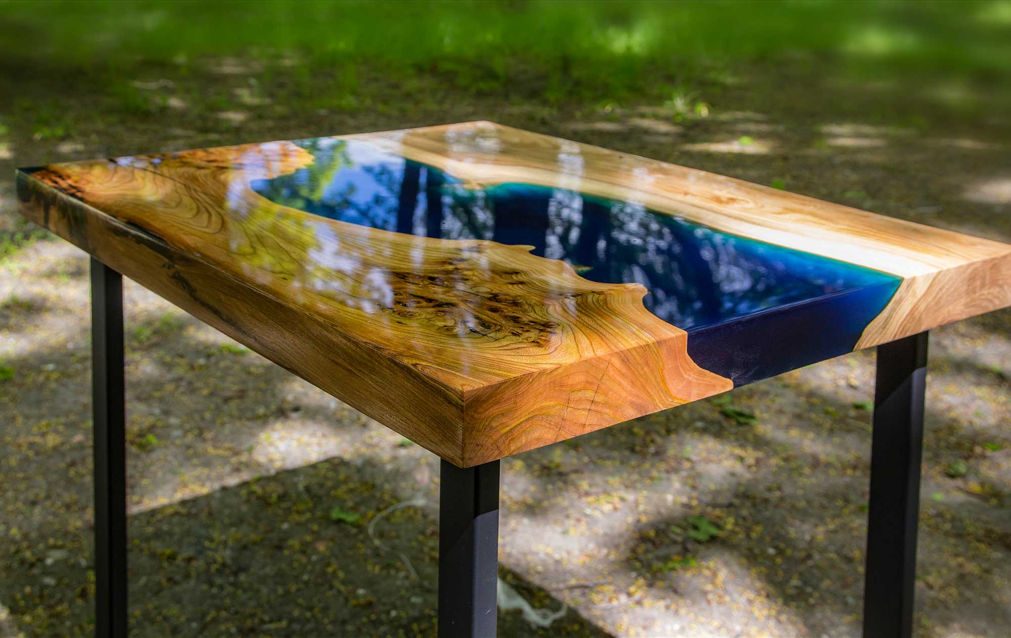 Epoxy Resin Table Top in Australia - Made by Aussie Camphor