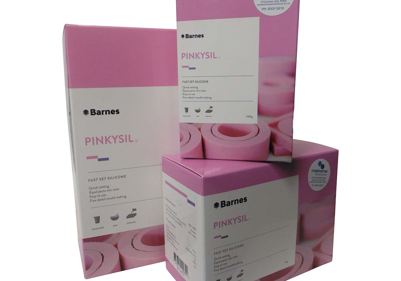 PinkySil Fast Set Silicone Packs